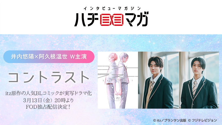 ハチマガ コントラスト